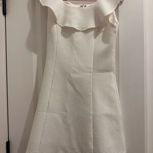 Pink Lily White Mini Dress